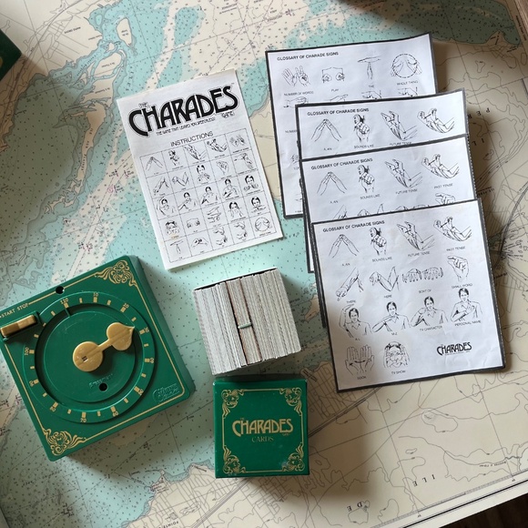 Vintage 1984 The Charades Game - Picture 2 of 4